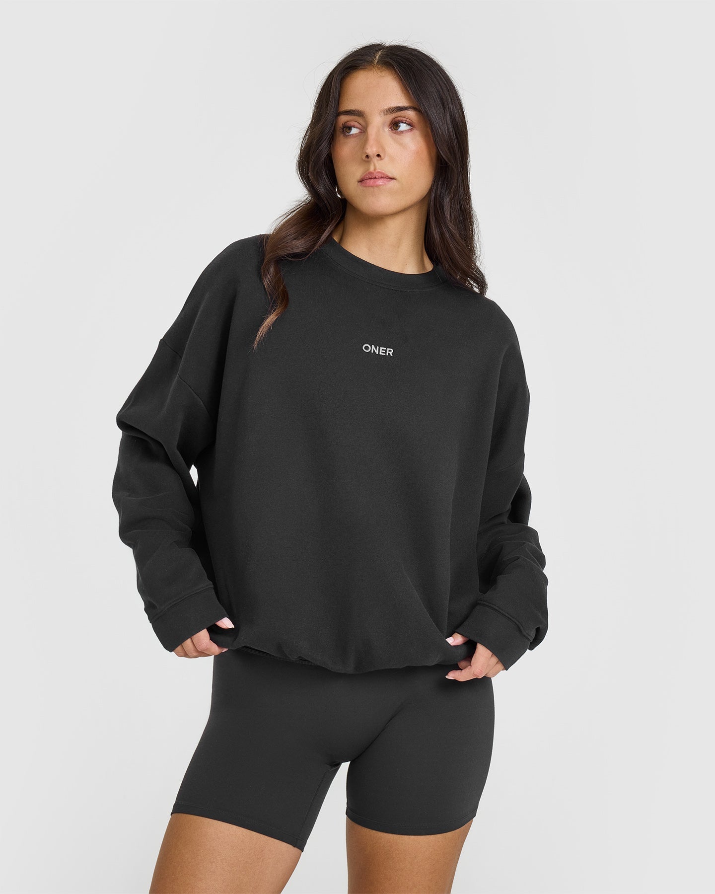 Mid Weight Sweatshirt | Soft Black