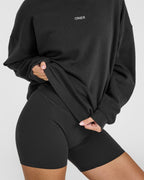 Mid Weight Sweatshirt | Soft Black