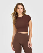 Cotton Baby T-Shirt | Copper Brown