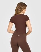 Cotton Baby T-Shirt | Copper Brown