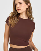 Cotton Baby T-Shirt | Copper Brown