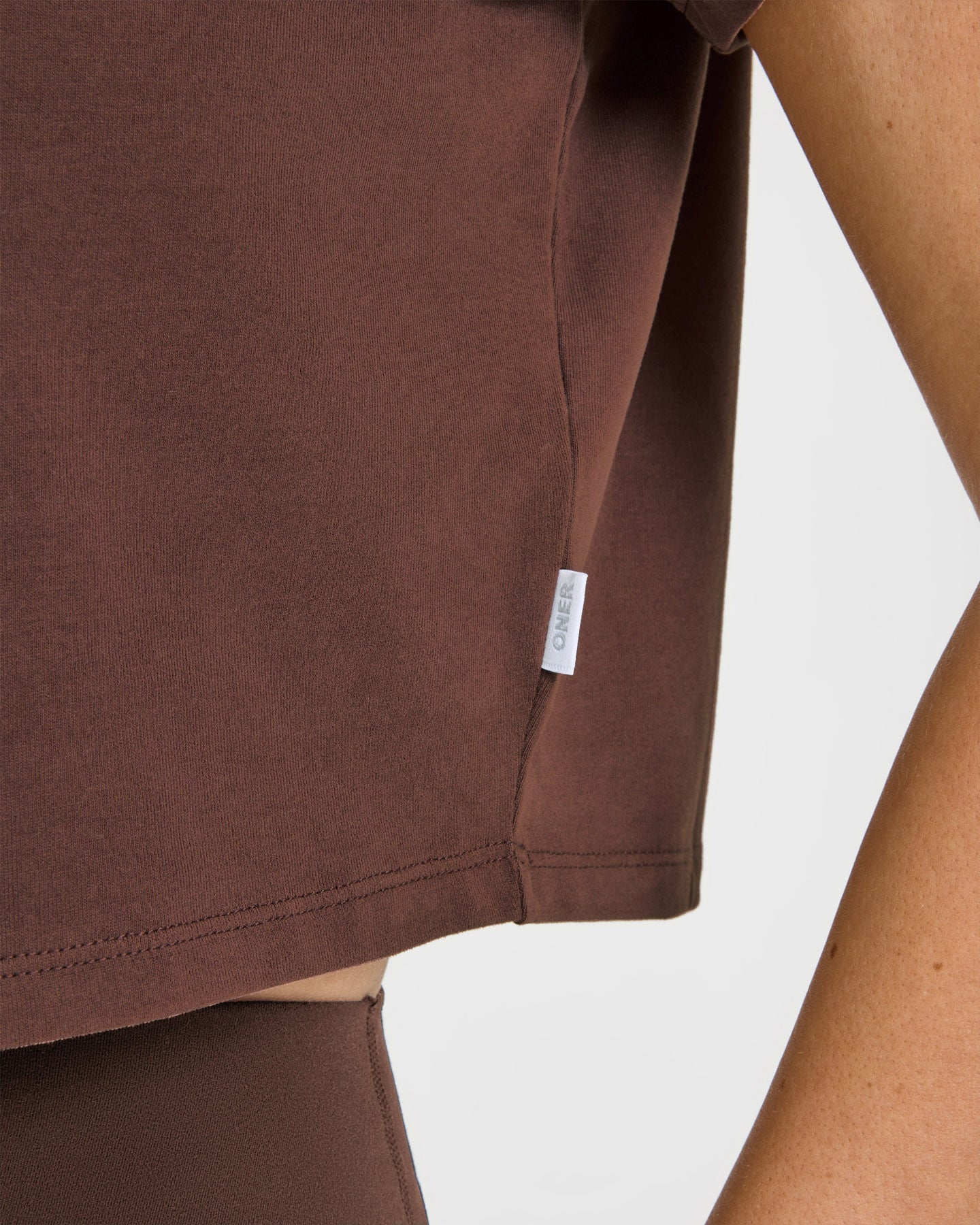 Cotton Relaxed T-Shirt | Copper Brown