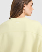 Foundations Oversized Oner 25 Sweatshirt | Pastel Yellow