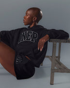 Foundations Oversized Oner 25 Hoodie | Black