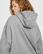 Foundations Oversized Oner 25 Hoodie | Charcoal Marl