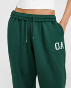 Foundations Oversized Oner Girlfriend Joggers | Racing Green