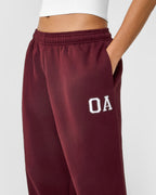 Foundations Oversized Oner Girlfriend Joggers | Rosewood