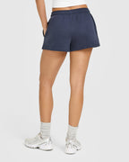 Foundations Oversized Oner Girlfriend Shorts | True Blue