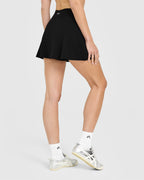 SoftMotion™ Skort with White Logo | Black