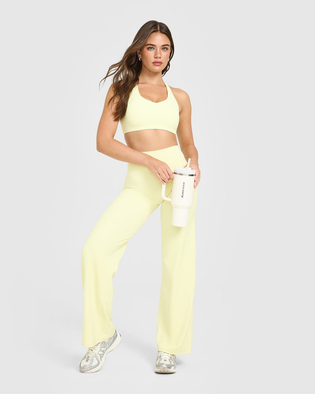 SoftMotion™ Sports Bra | Pastel Yellow