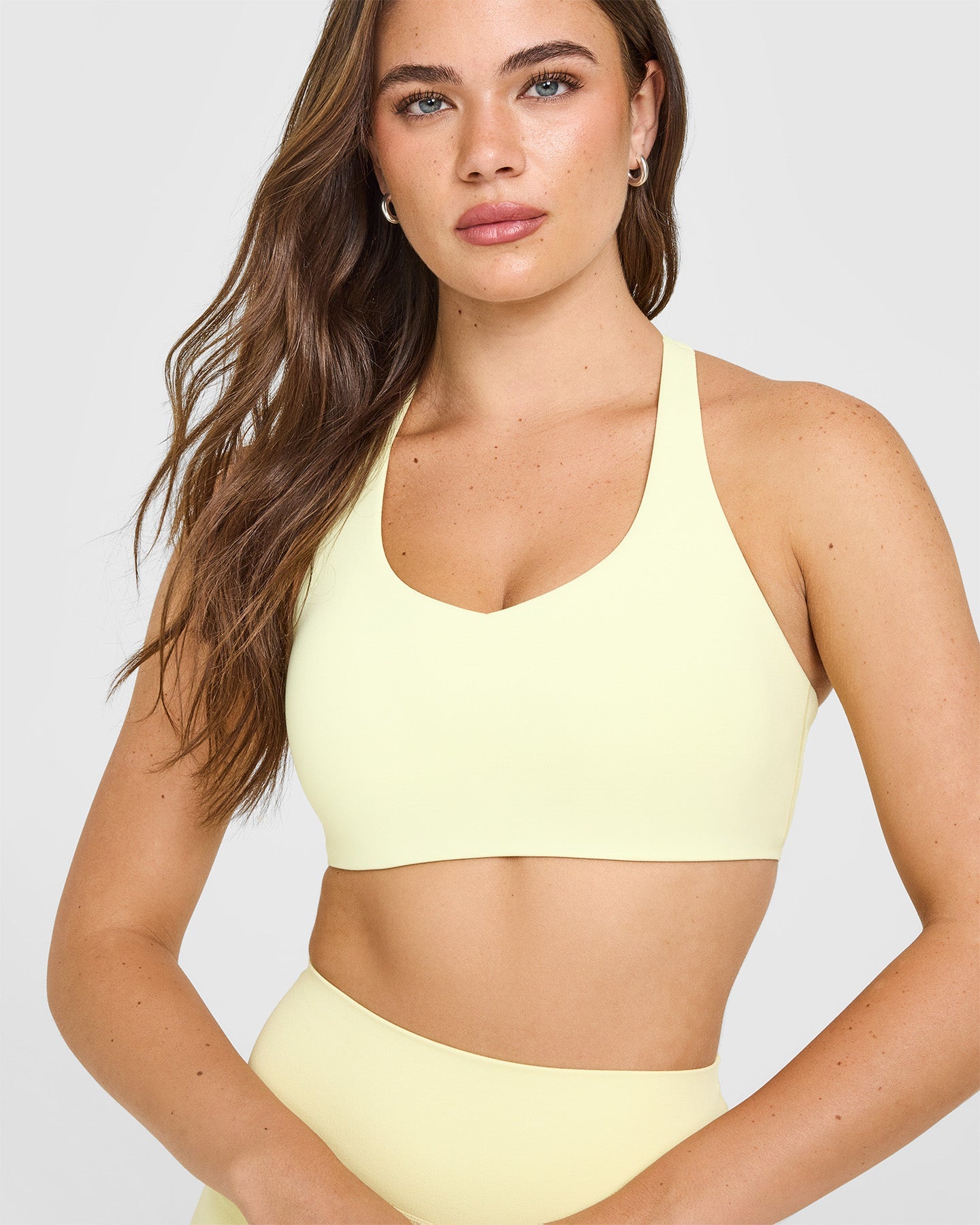 SoftMotion™ Sports Bra | Pastel Yellow