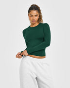 Mellow™ Soft Long Sleeve Top | Racing Green