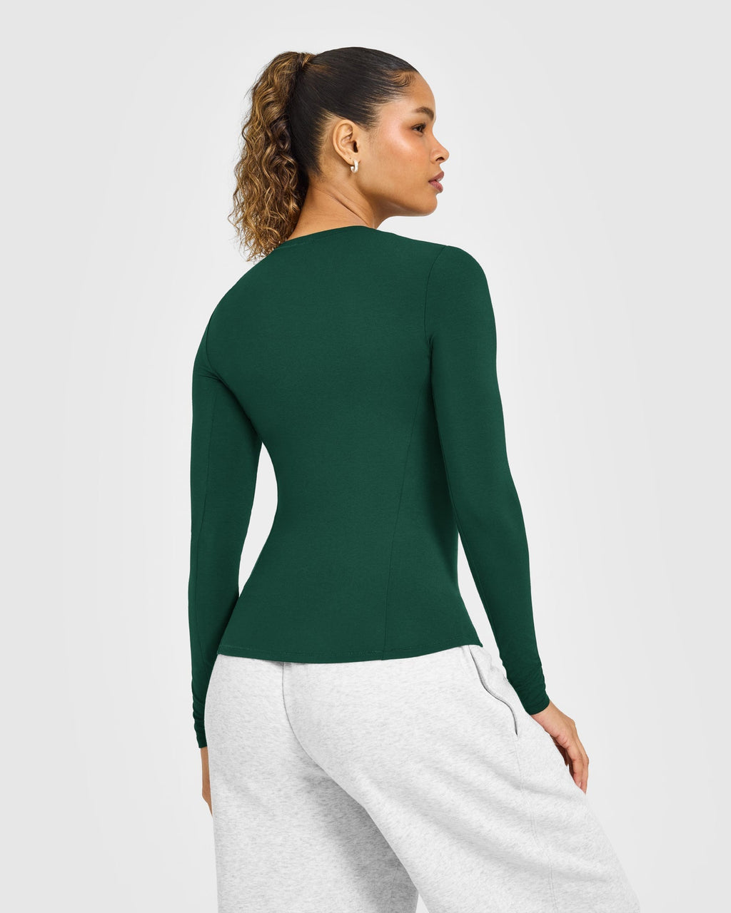 Mellow™ Soft Long Sleeve Top | Racing Green