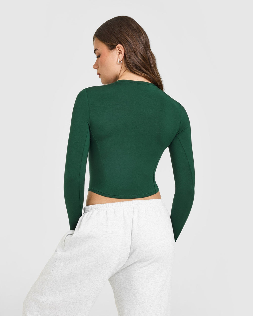 Mellow™ Soft Mid Long Sleeve Top | Racing Green