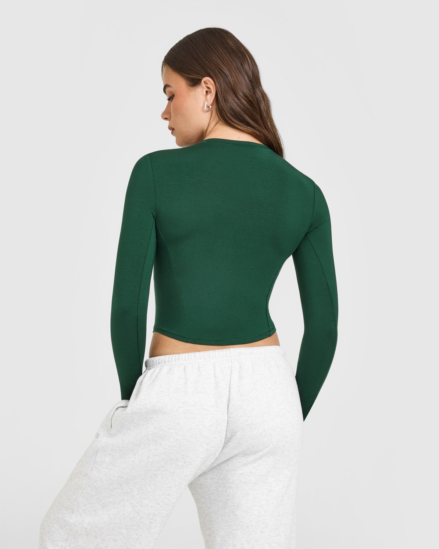Mellow™ Soft Mid Long Sleeve Top | Racing Green