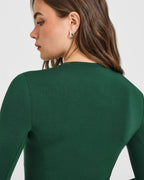 Mellow™ Soft Mid Long Sleeve Top | Racing Green