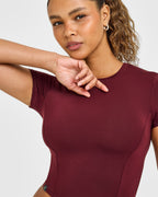 Mellow™ Soft Mid Short Sleeve T-Shirt | Rosewood