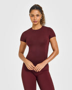 Mellow™ Soft Short Sleeve T-Shirt | Rosewood