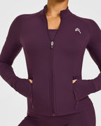 Unified Pocket Jacket | Blackberry Purple