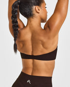 Unified Micro Bandeau Bralette | 70% Cocoa