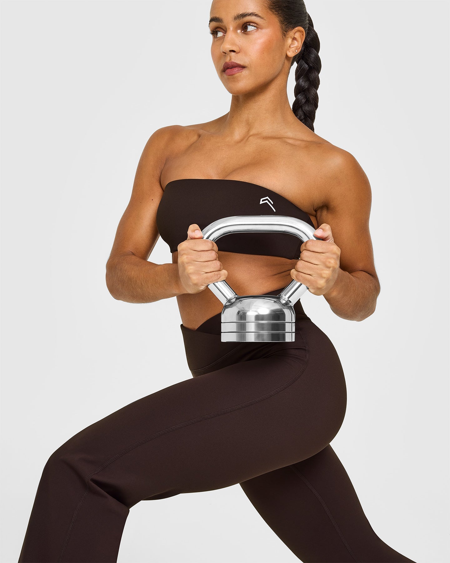 Unified Micro Bandeau Bralette | 70% Cocoa