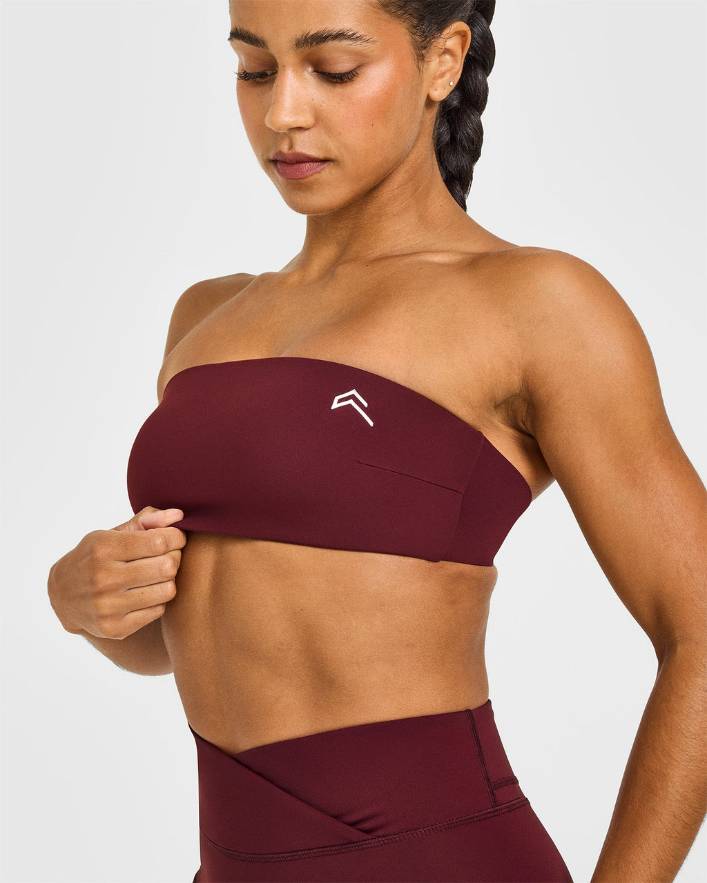 Unified Micro Bandeau Bralette | Rosewood