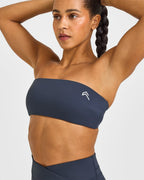 Unified Micro Bandeau Bralette | True Blue