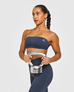 Unified Micro Bandeau Bralette | True Blue