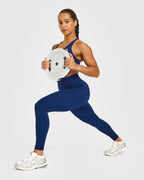 Unified High Waisted Pocket Leggings | Midnight