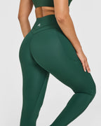 Unified High Waisted Pocket Leggings | Racing Green