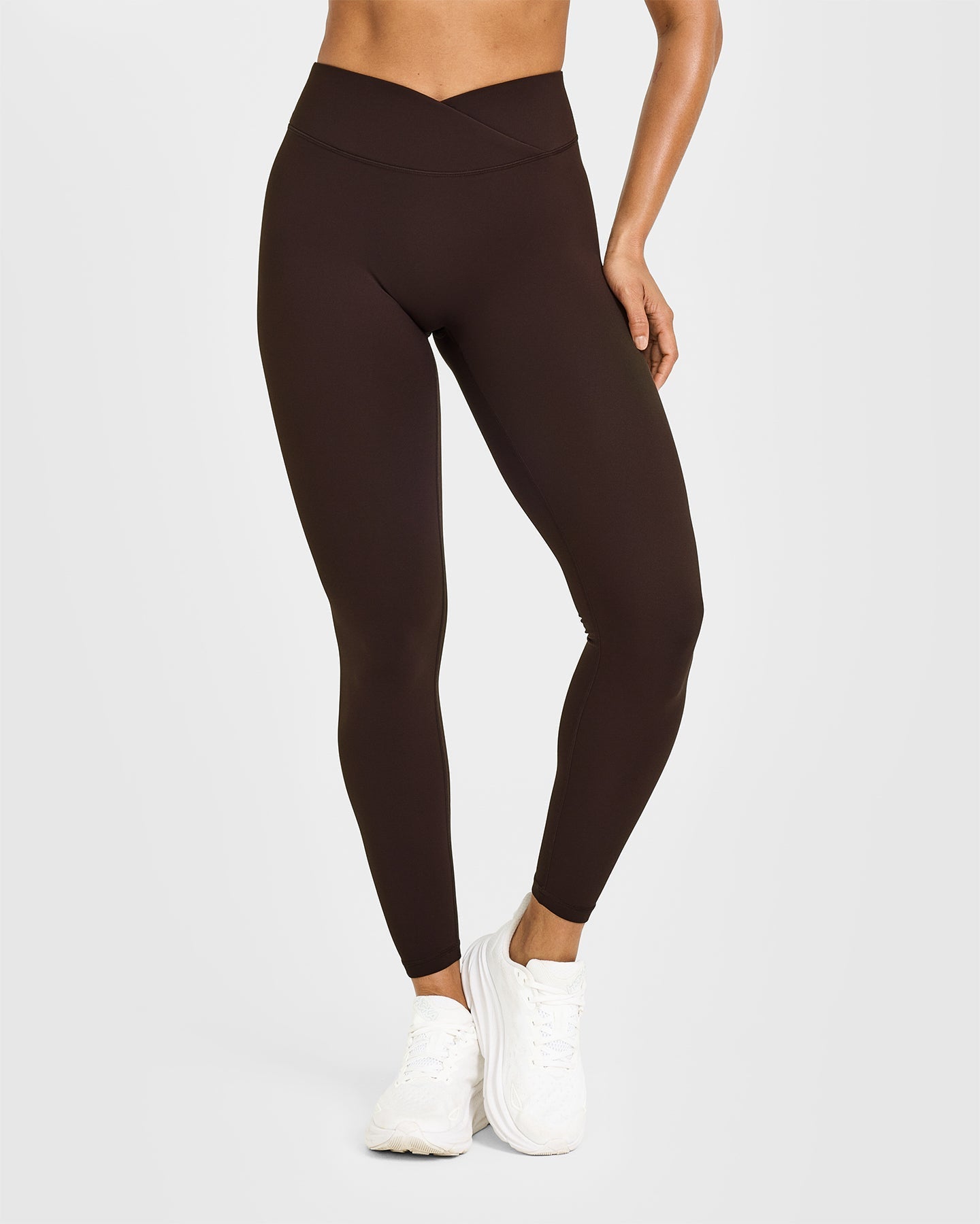 Unified Wrap Leggings | 70% Cocoa