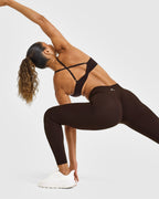 Unified Wrap Leggings | 70% Cocoa