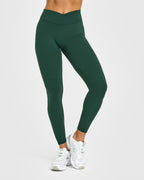 Unified Wrap Leggings | Racing Green