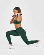 Unified Wrap Leggings | Racing Green