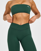 Unified Wrap Leggings | Racing Green