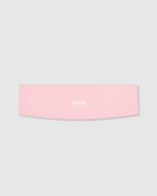 SoftMotion™ Headband with White Logo | Cherry Blossom Pink