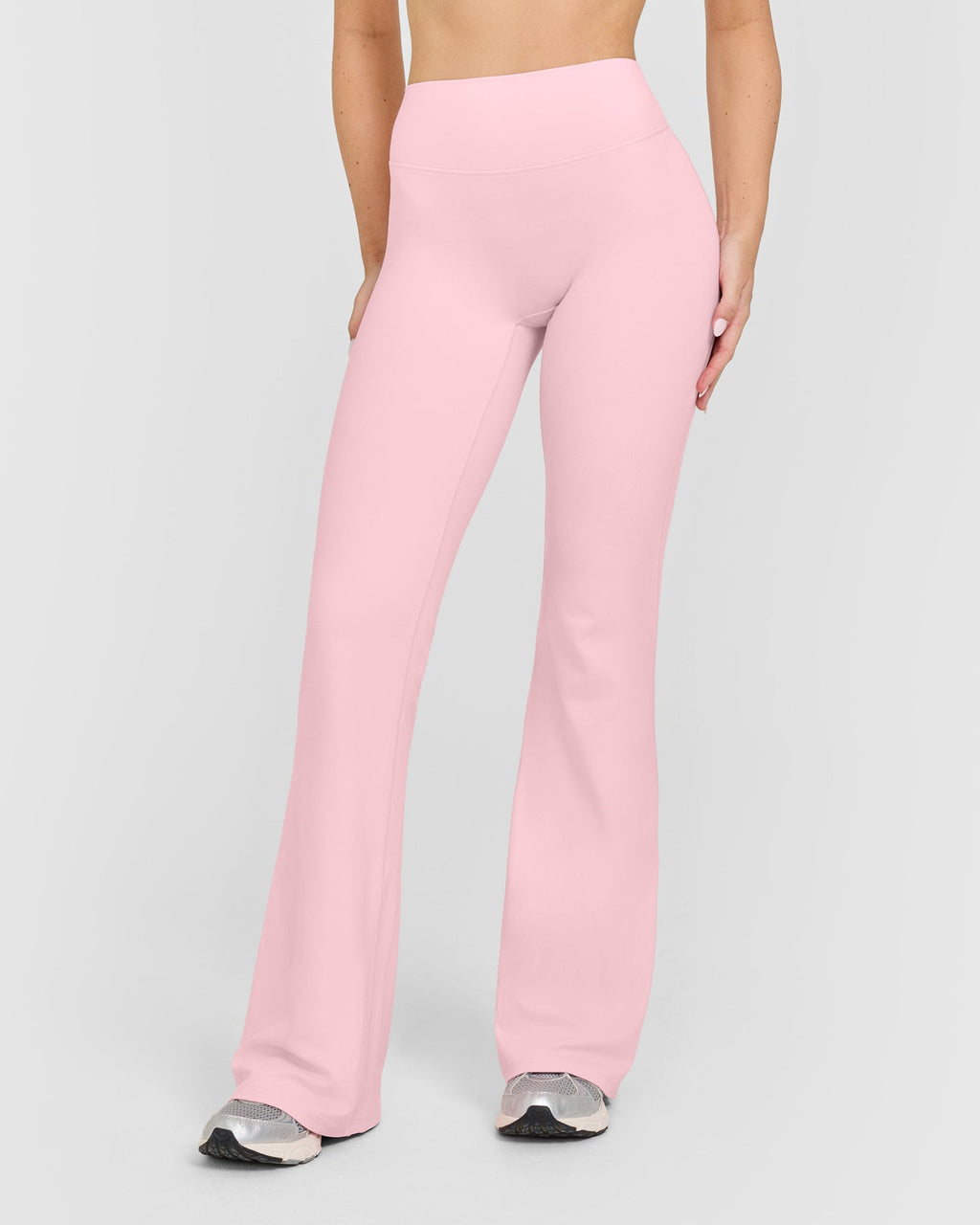 SoftMotion™ Flared Bottoms with White Logo | Cherry Blossom Pink
