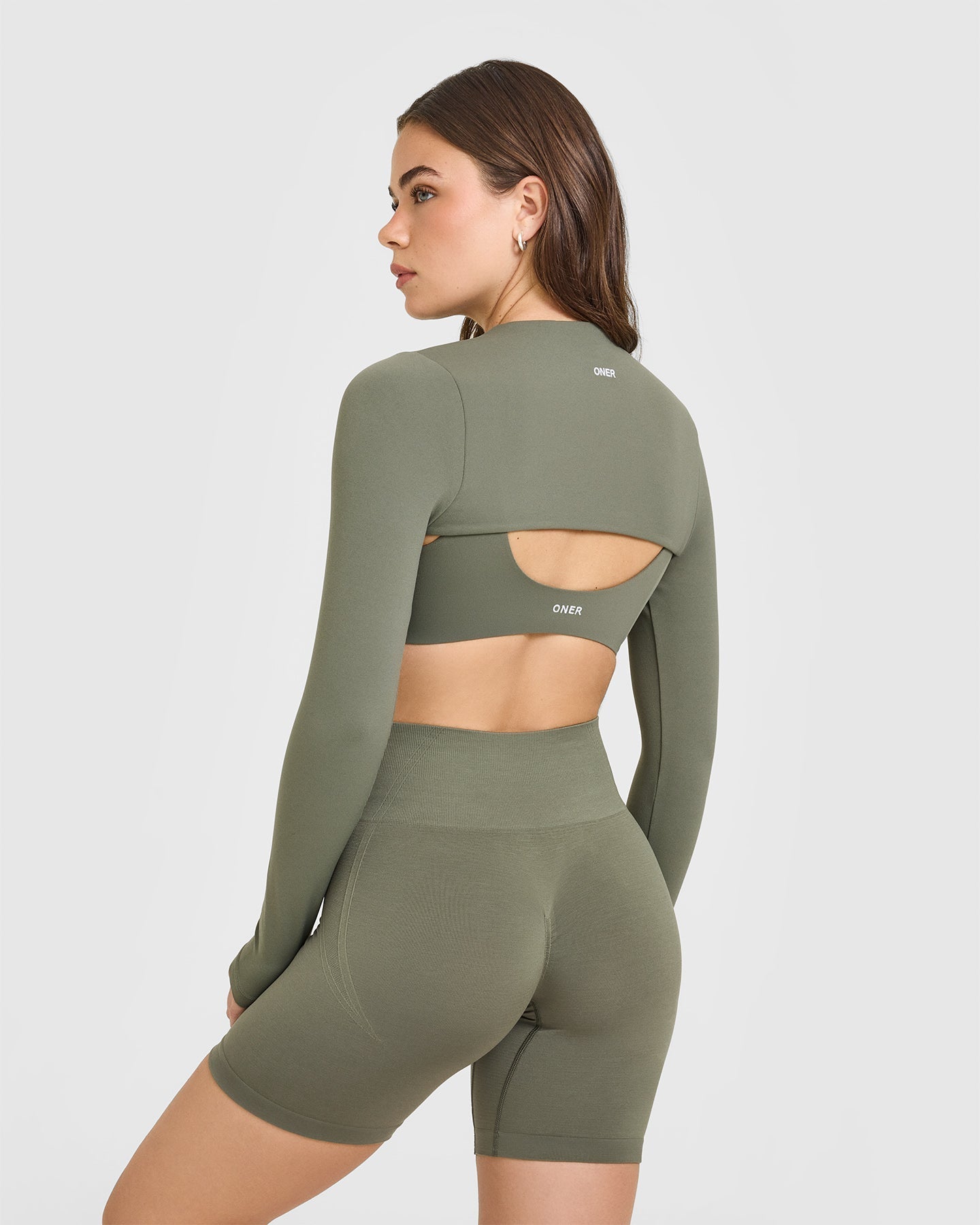 SoftMotion™ Shrug Cover with White Logo | Alpine Green