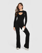 SoftMotion™ Shrug Cover with White Logo | Black