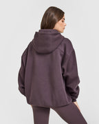 Foundations Oversized Hoodie | Umber Brown