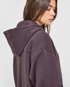 Foundations Oversized Hoodie | Umber Brown