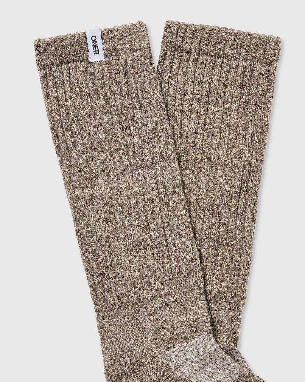 Slouchy Socks 2 Pack | Umber Brown/ Sand