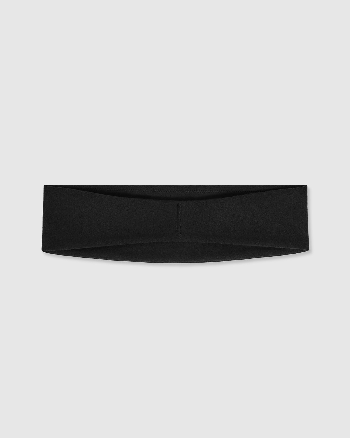 SoftMotion™ Headband with White Logo | Black