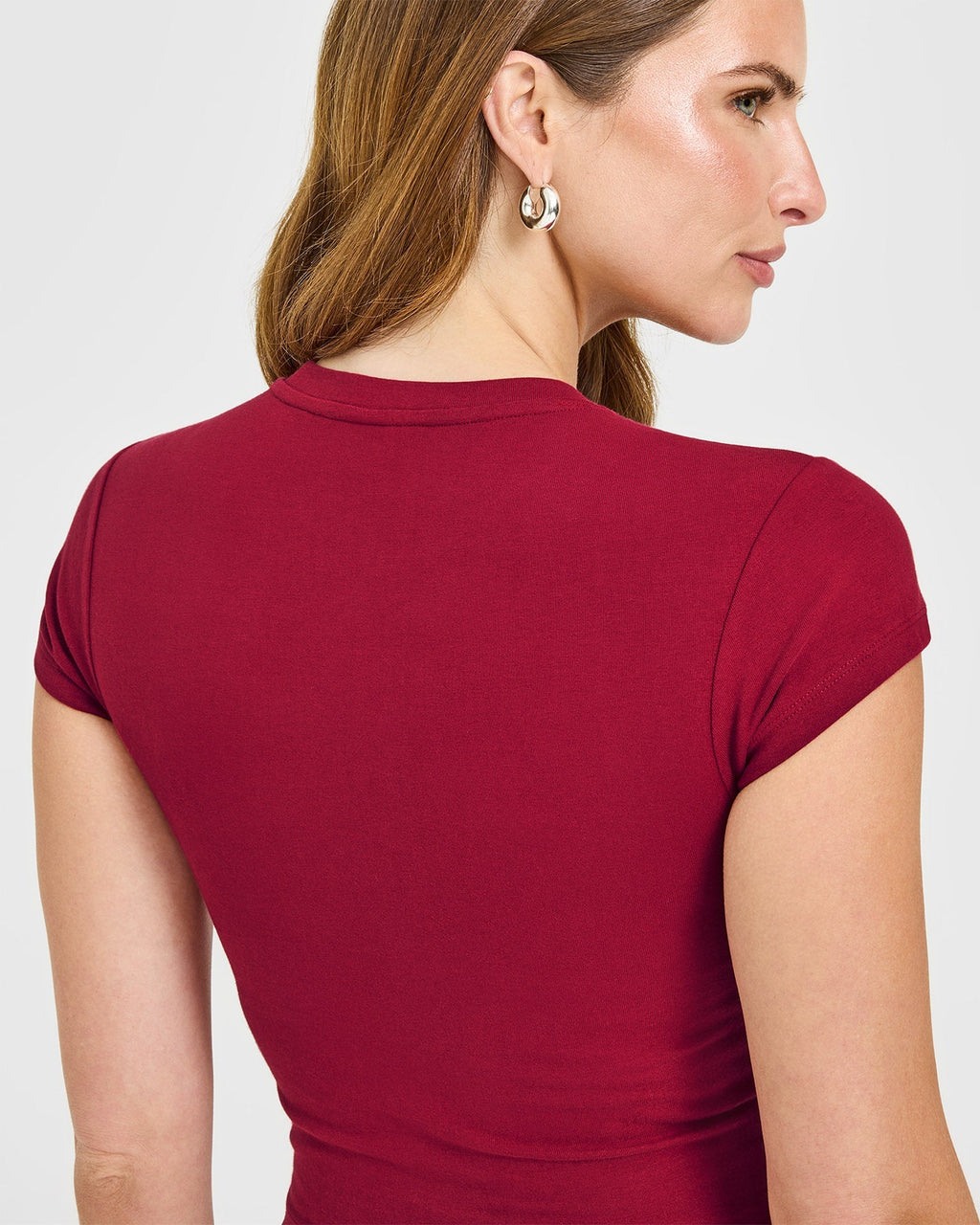 Cotton Baby T-Shirt | Crimson Red