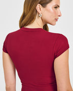 Cotton Baby T-Shirt | Crimson Red