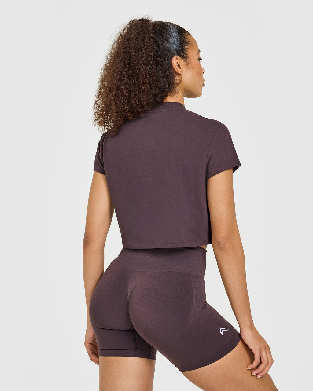 Cotton Relaxed T-Shirt | Umber Brown