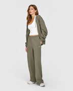 Foundations Straight Leg Joggers | Alpine Green