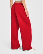 Foundations Straight Leg Joggers | Toasted Red