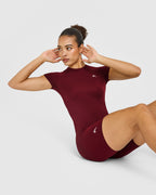 Go To Seamless Fitted Top | Rosewood
