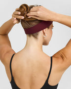 SoftMotion™ Headband with White Logo | Light Rosewood